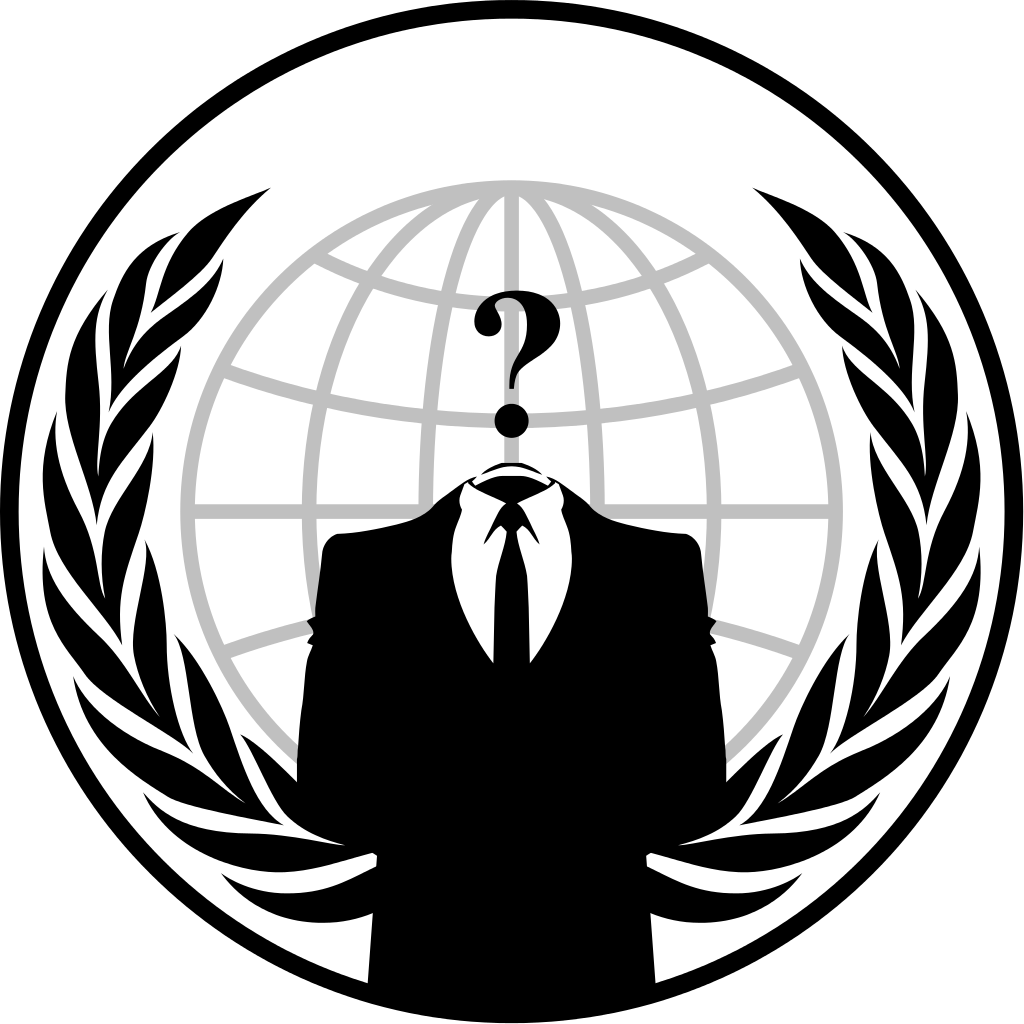 Símbolo oficial do Anonymous